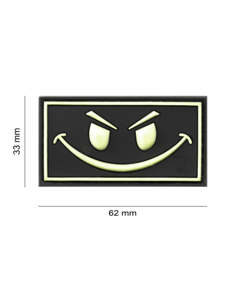 Evil Smile Rubber Patch