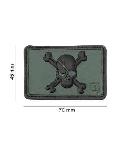 Piraadi Pealuu PVC Embleem - Forest