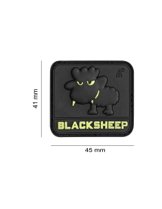 Little Black Sheep Rubber Patch 2