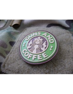 Guns and Coffee Rubber Patch 2