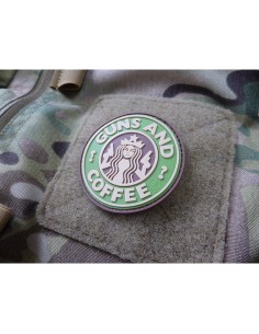 Guns and Coffee Rubber Patch