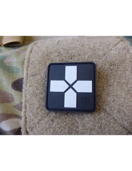 Red Cross Rubber Patch 40mm