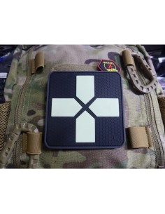 Big Red Cross Medic Rubber Patch