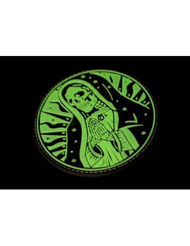 Santa Muerte Rubber Patch