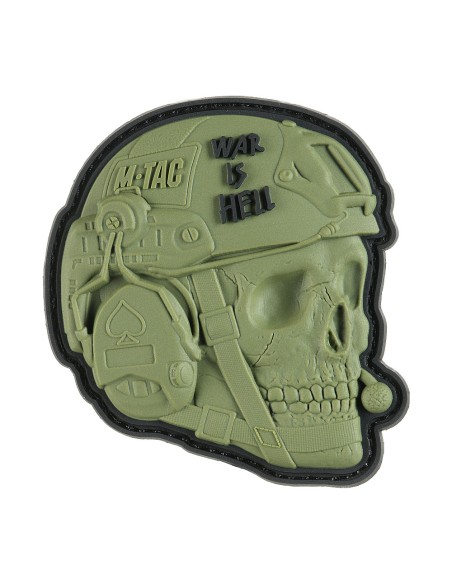 M-TAC War is Hell 3D PVC Embleem (erinevad värvid)