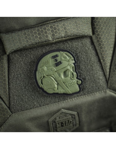 M-TAC War is Hell 3D PVC Embleem (erinevad värvid)