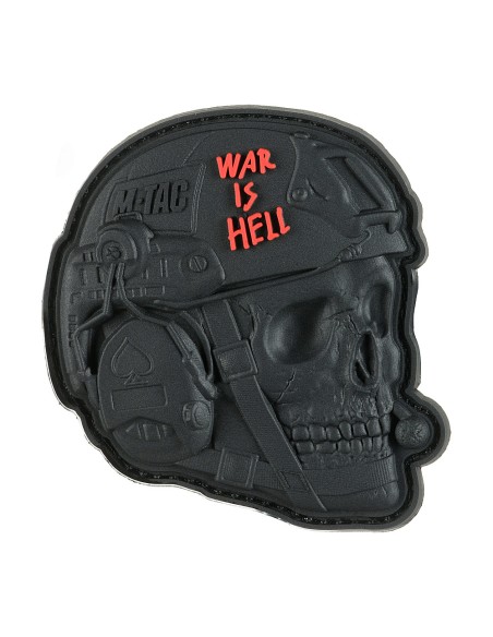 M-TAC War is Hell 3D PVC Embleem (erinevad värvid)