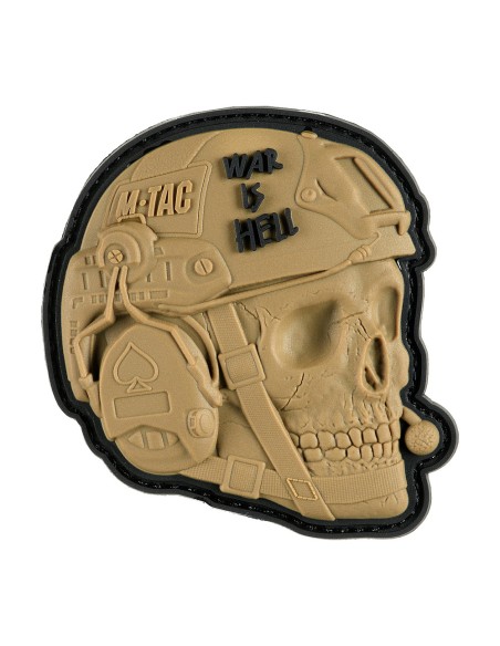 M-TAC War is Hell 3D PVC Embleem (erinevad värvid)