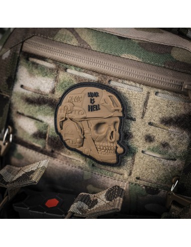 M-TAC War is Hell 3D PVC Embleem (erinevad värvid)