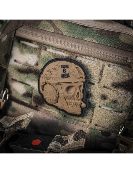 M-TAC War is Hell 3D PVC Embleem (erinevad värvid)