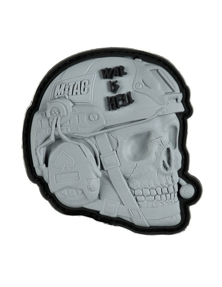 M-TAC War is Hell 3D PVC Embleem (erinevad värvid)