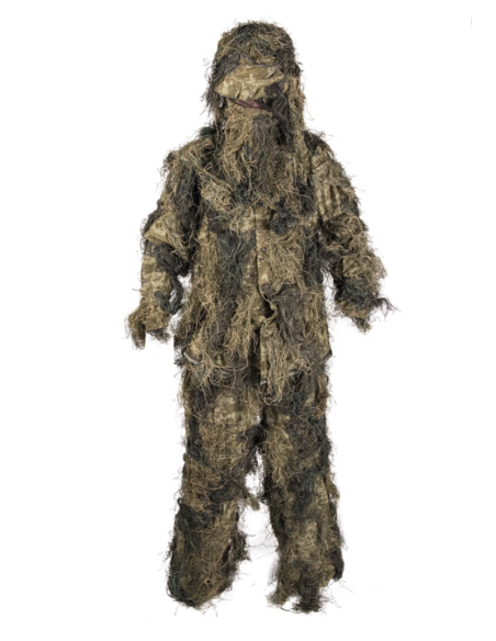 Mil-Tec Ghillie Suit ′ANTI FIRE′ Woodland