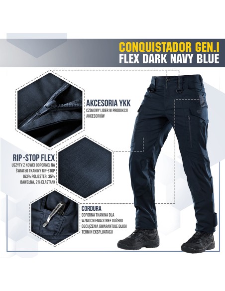 M-TAC Taktikalised Püksid Conquistador Gen. I Flex Ripstop (erinevad värvid)
