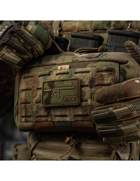 M-TAC AR-15 PVC Patch (various colors)
