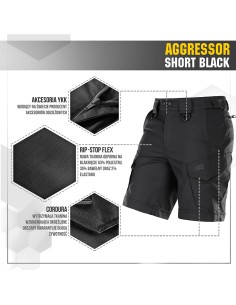 M-TAC Aggressor Flex Tactical Shorts (various colors) 2