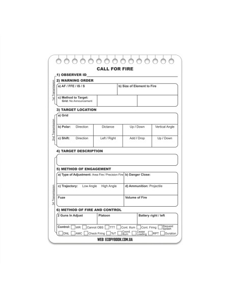 M-TAC Ecopybook Taktikaline Tuletoetuse Taotluse Raamat