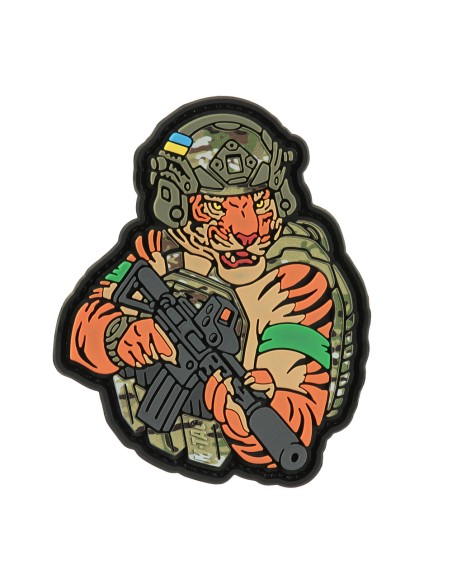 M-TAC Embleem Tiger Green PVC