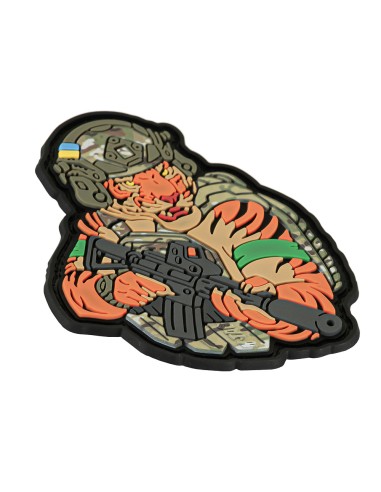 M-TAC Embleem Tiger Green PVC
