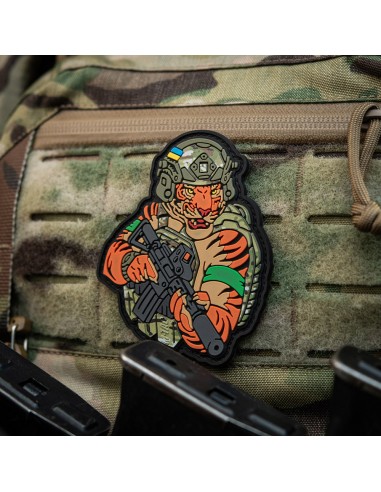 M-TAC Embleem Tiger Green PVC
