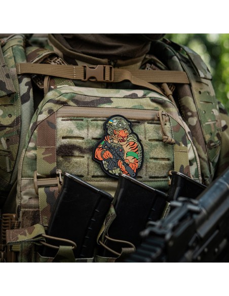 M-TAC Embleem Tiger Green PVC