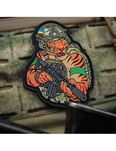 M-TAC Embleem Tiger Green PVC