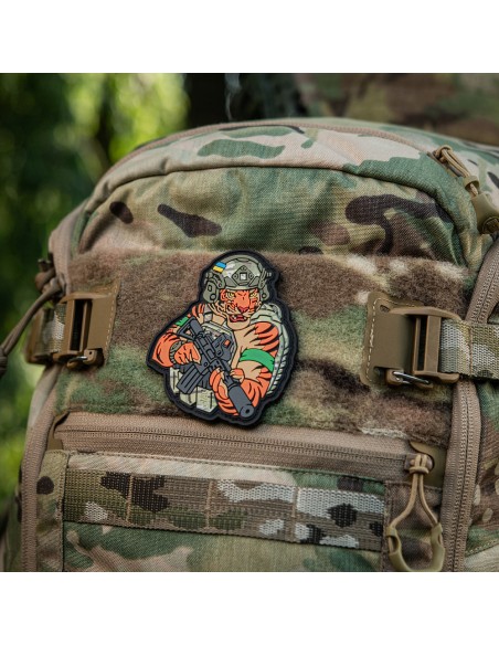 M-TAC Embleem Tiger Green PVC