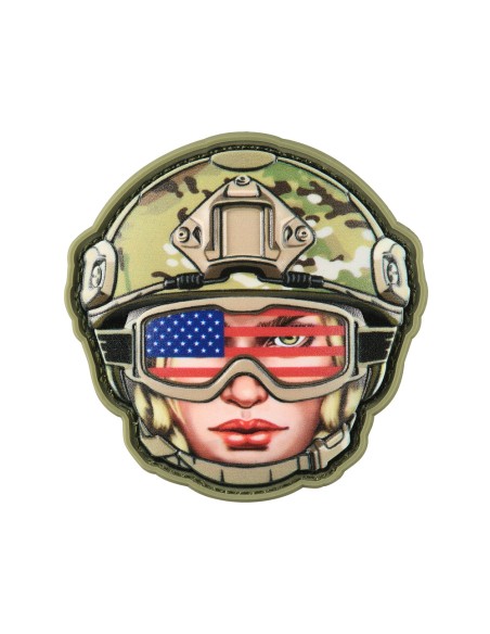 M-TAC Embleem Emoji USA PVC