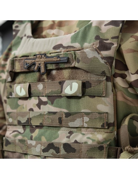 M-TAC Tiger Eyes Laser Cut Embleem Cordura 500D (erinevad värvid)