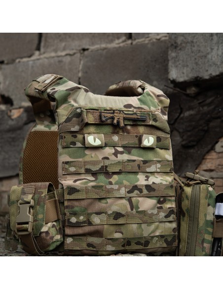 M-TAC Tiger Eyes Laser Cut Embleem Cordura 500D (erinevad värvid)