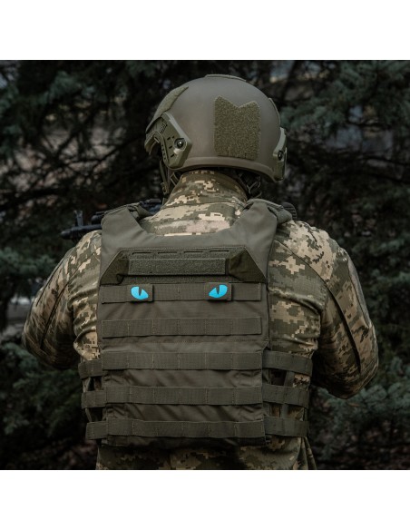M-TAC Tiger Eyes Laser Cut Embleem Cordura 500D (erinevad värvid)