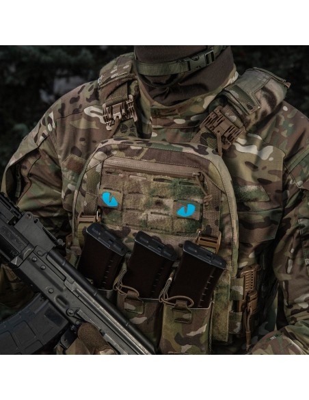 M-TAC Tiger Eyes Laser Cut Embleem Cordura 500D (erinevad värvid)