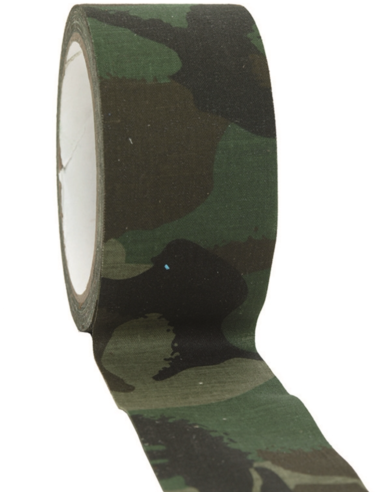 Mil-Tec 50mm (10M) Adhesive Tape (woodland)