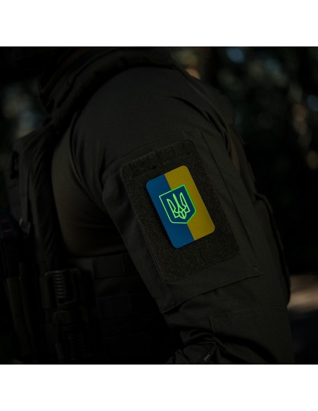 M-TAC Ukraina Lipu Embleem (80x50mm)