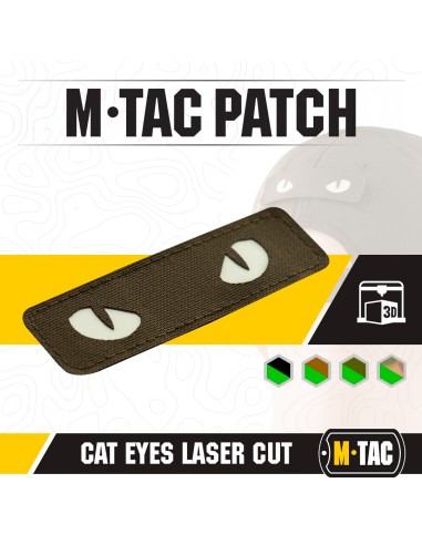 M-TAC CAT EYES Laser Cut Embleem Cordura 500D...