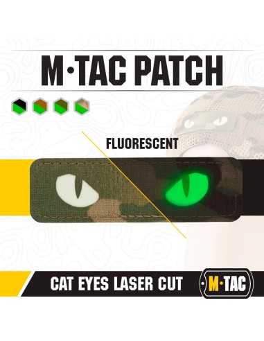 M-TAC CAT EYES Laser Cut Embleem Cordura 500D...