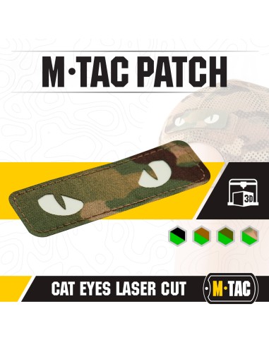M-TAC CAT EYES Laser Cut Embleem Cordura 500D...