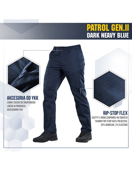 M-TAC Tactical Pants Patrol Gen II Flex (various colors)
