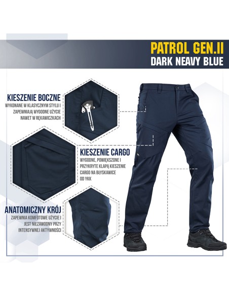 M-TAC Tactical Pants Patrol Gen II Flex (various colors)