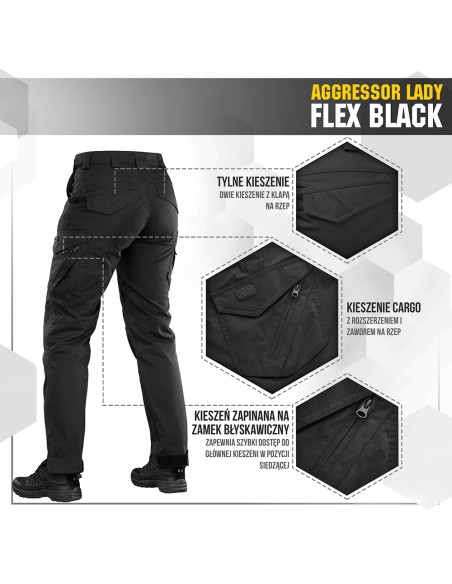 M-TAC Aggressor Lady Flex Tactical Pants (various colors)