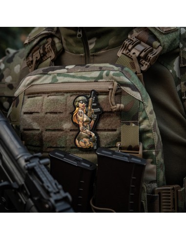 M-TAC Tactical Girl 4 PVC Patch (various colors)