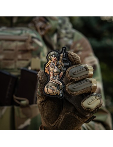 M-TAC Tactical Girl 4 PVC Patch (various colors)