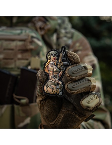 M-TAC Tactical Girl 4 PVC Patch (various colors)