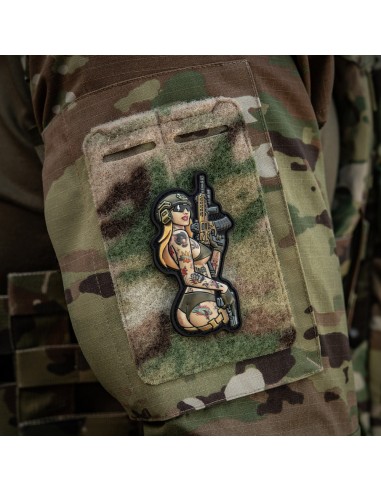 M-TAC Tactical Girl 4 PVC Patch (various colors)