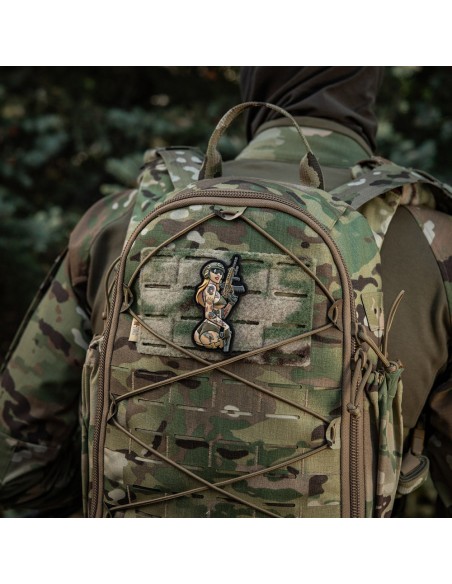 M-TAC Tactical Girl 4 PVC Patch (various colors)