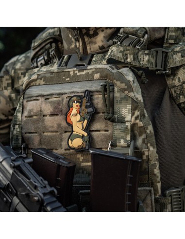 M-TAC Tactical Girl 4 PVC Patch (various colors)