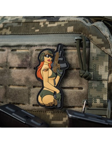 M-TAC Tactical Girl 4 PVC Patch (various colors)