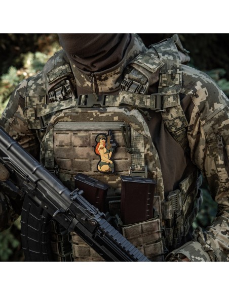 M-TAC Tactical Girl 4 PVC Patch (various colors)