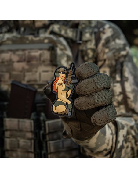 M-TAC Tactical Girl 4 PVC Patch (various colors)
