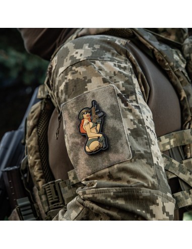 M-TAC Tactical Girl 4 PVC Patch (various colors)