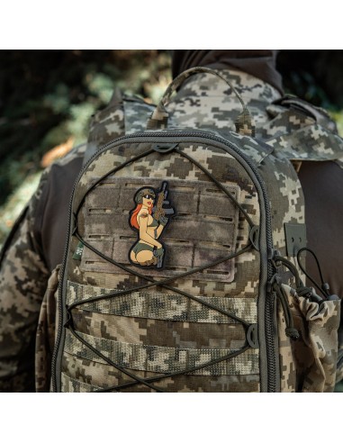 M-TAC Tactical Girl 4 PVC Patch (various colors)